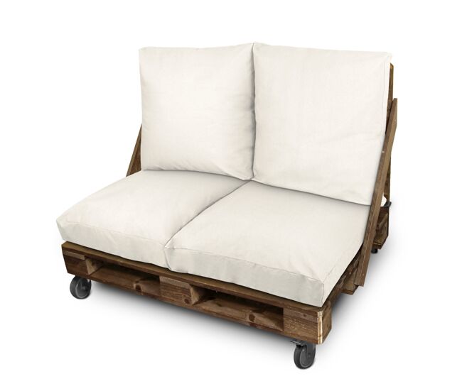 Happers almofada de chão multi-uso exterior naylim mate cru 60x60 happers