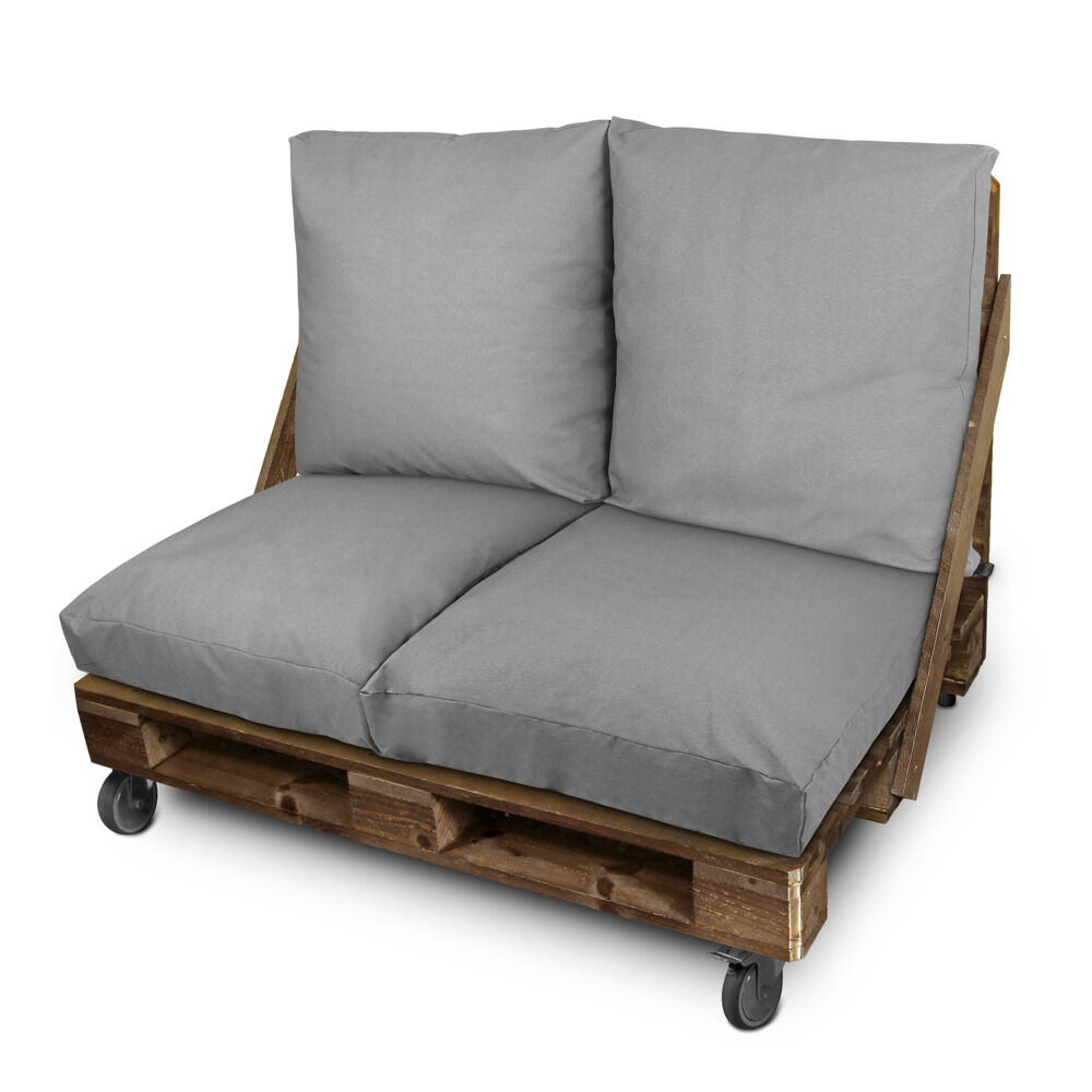 HAPPERS Almofada de chão multi-uso exterior Naylim Mate HAPPERS 60x80 Cinza Claro