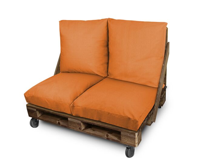 Happers almofada de chão multi-uso exterior naylim mate laranja 60x80 happers