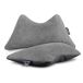 Almofada multiuso lombar, cervical, perna e leitura . Pacote de 2 Almofada multiuso lombar, cervical, perna e leitura . Pacote de 2 Cinza