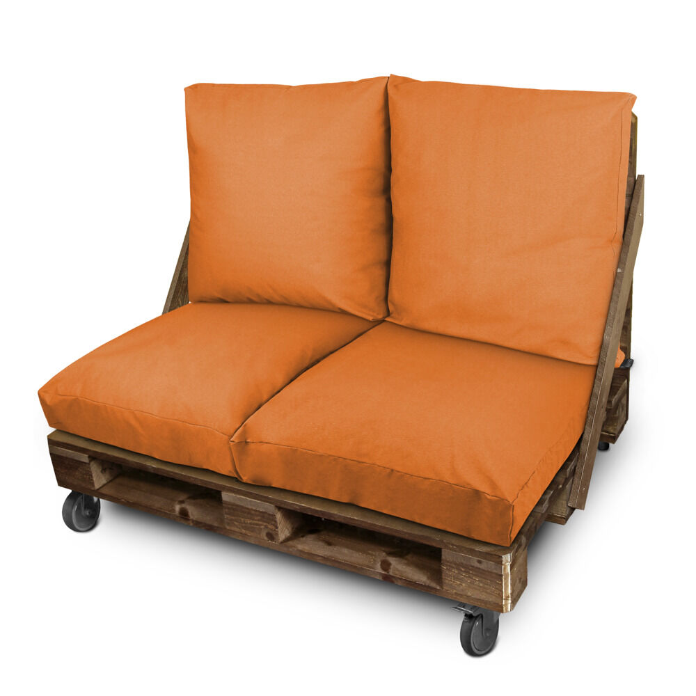 Happers almofada de chão multi-uso exterior naylim mate laranja 60x60 happers