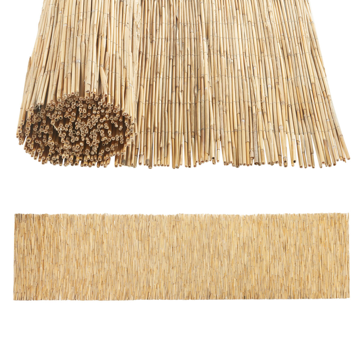 Cerca de vime abbateggio 140x600cm - natural [casa.pro]