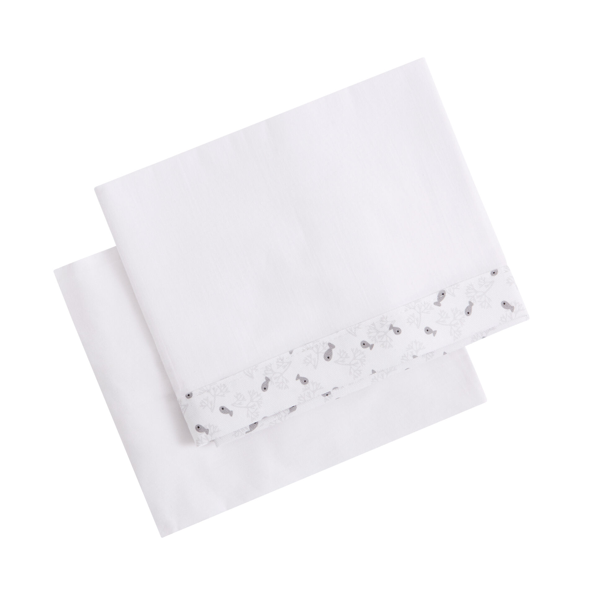 Lençol + lençol de cima para berço