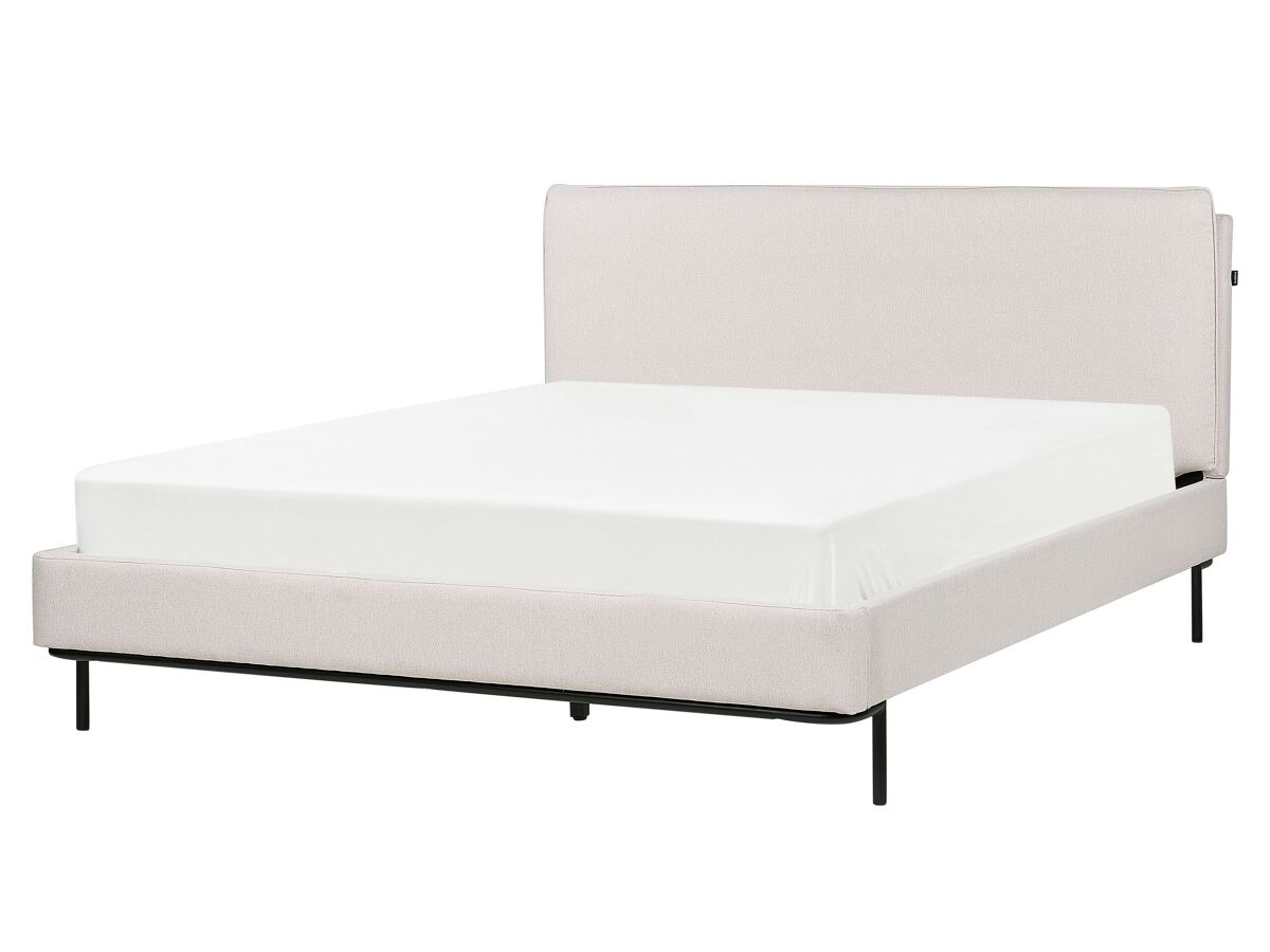 Beliani Cama Poliéster CORIO 173x219 Bege