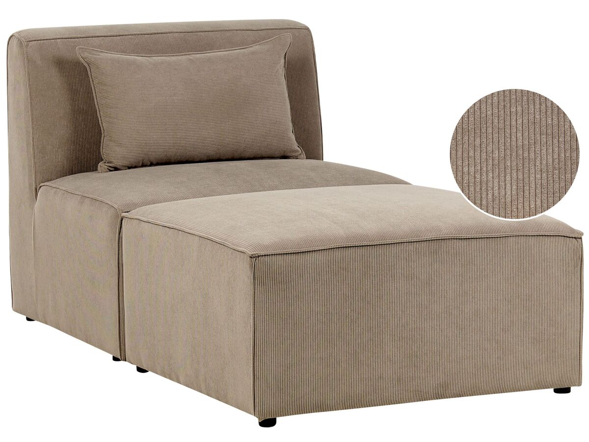 Beliani Chaise longue Pana LEMVIG