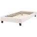 Beliani Cama sin cabecero Bouclé ROANNE 100x213 Beliani Cama sin cabecero Bouclé ROANNE 100x213 Creme