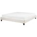 Beliani Cama sem cabeceira Bouclé ROANNE 190x213 Beliani Cama sem cabeceira Bouclé ROANNE 190x213 Creme