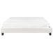 Beliani Cama sem cabeceira Bouclé ROANNE 190x213 Beliani Cama sem cabeceira Bouclé ROANNE 190x213 Creme