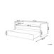 Beliani Cama nido Bouclé TROYES 99x213 Beliani Cama nido Bouclé TROYES 99x213 Bege