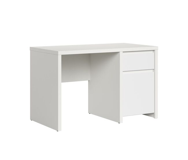 Secretária 1 porta 1 gaveta soren branco