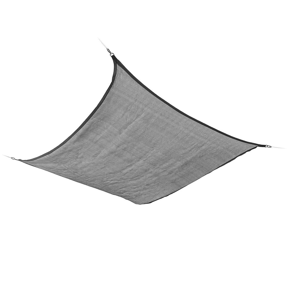 Toldo de sombreamento retangular shazail innovagoods 2 x 3 m - gris