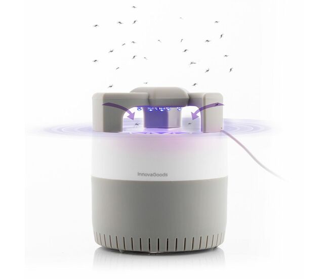 Lâmpada anti-mosquitos por sucção kl silen innovagoods