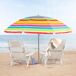 Aktive Guarda-chuva de praia inclinável riscas multicoloridas 200 cm UV50 Aktive Guarda-chuva de praia inclinável riscas multicoloridas 200 cm UV50 Multicor