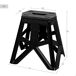 Aktive Taburete plegable camping extraresistente Aktive Taburete plegable camping extraresistente Preto
