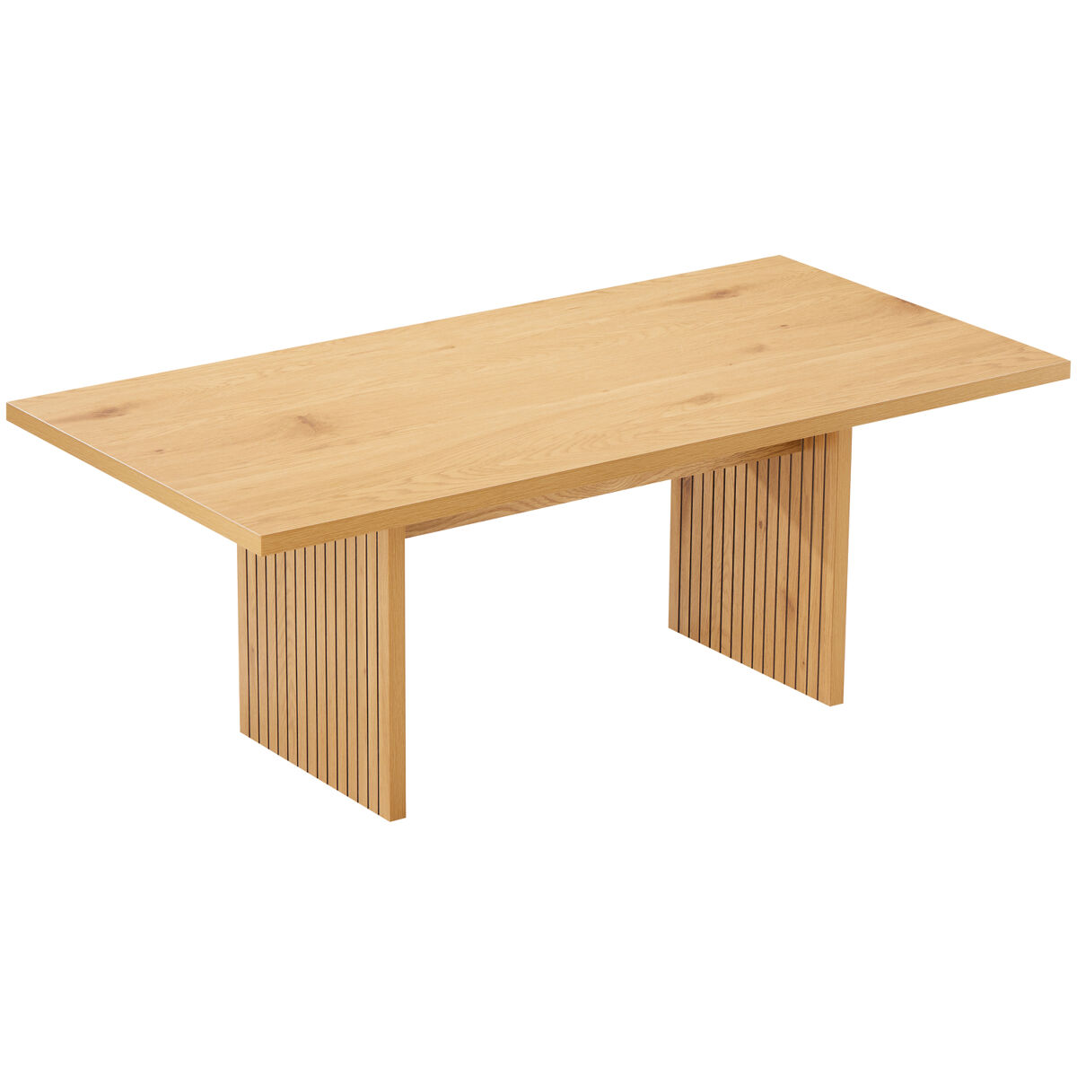 Mesa de centro de madera de estilo escandinavo alma