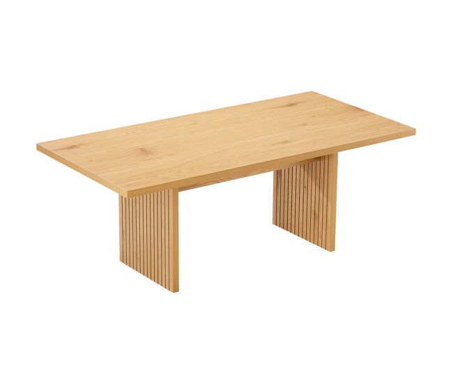Mesa de centro de madera de estilo escandinavo alma