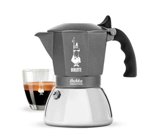 Cafetière italiana bialetti brikka alumínio