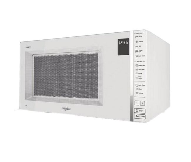 Microondas com grill whirlpool corporation mwp304w 30 l 1050 w