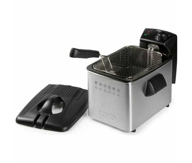 Fritadeira domo do465fr 4 l 3000 w argenté acier