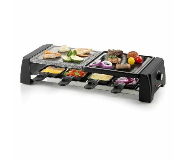 DOMO DO9190G - Raclette/grill/pierre à griller - 1200 watts