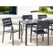 Beliani Silla de comedor VERNIO Beliani Silla de comedor VERNIO Preto