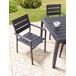 Beliani Silla de comedor VERNIO Beliani Silla de comedor VERNIO Preto