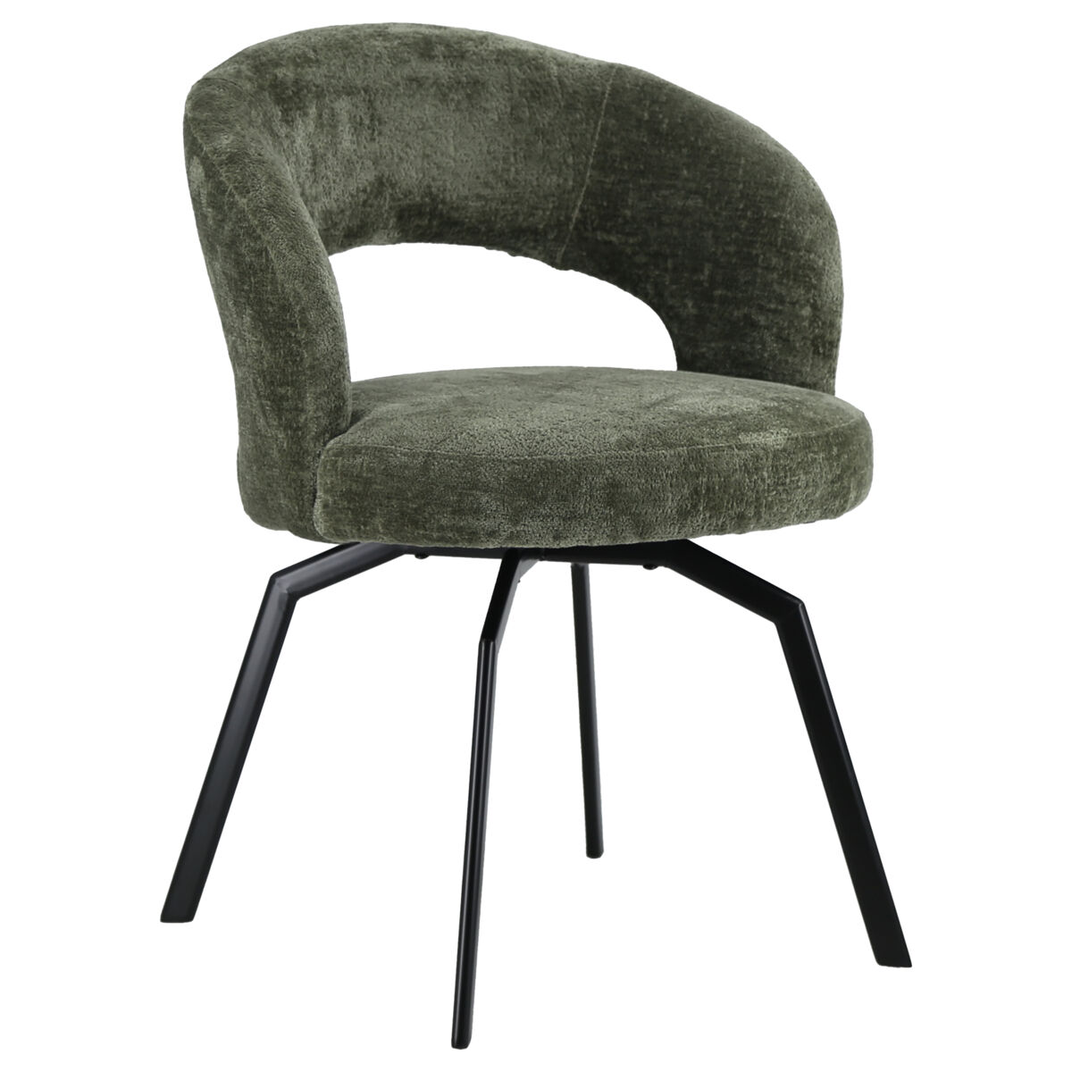 Silla de chenilla verde ehba