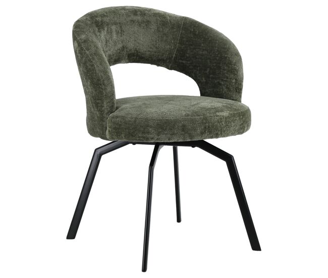 Silla de chenilla verde ehba