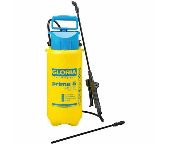 Pulverizador a pressão para o jardim gloria prima 5 plus 5 l
