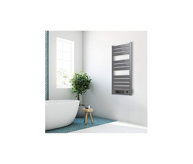 Cecotec toalheiro électrique com aquecedor cerâmico integrado. potência total de 2000 w. ecrã led. controlo remoto. temporizador 24h. ipx4. ajustes de temperatura. termostato.