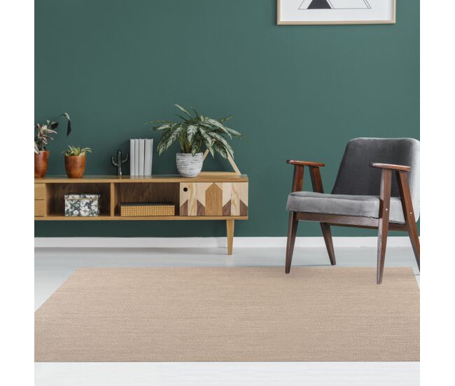 Tapete de vinil deblon, tapete de pvc antiderrapante, interior e exterior castanho 120 x 180 cm
