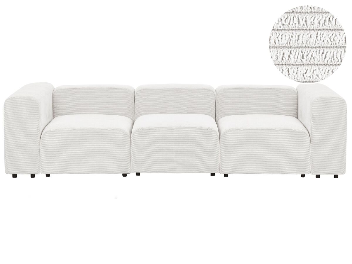 Beliani Sofá modular Pana FALSTERBO