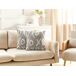 Beliani Cojín decorativo TELOPEA Beliani Cojín decorativo TELOPEA Cinza