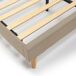 Cama estofada Lauren 140x190 Cama estofada Lauren 140x190 Bege