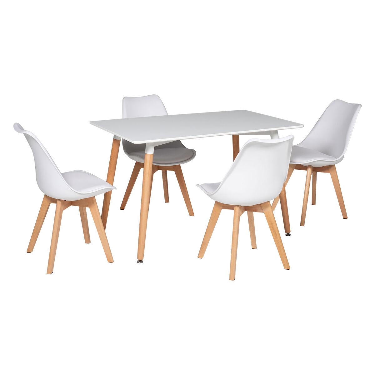 Mesa Pia y 4 sillas Nora