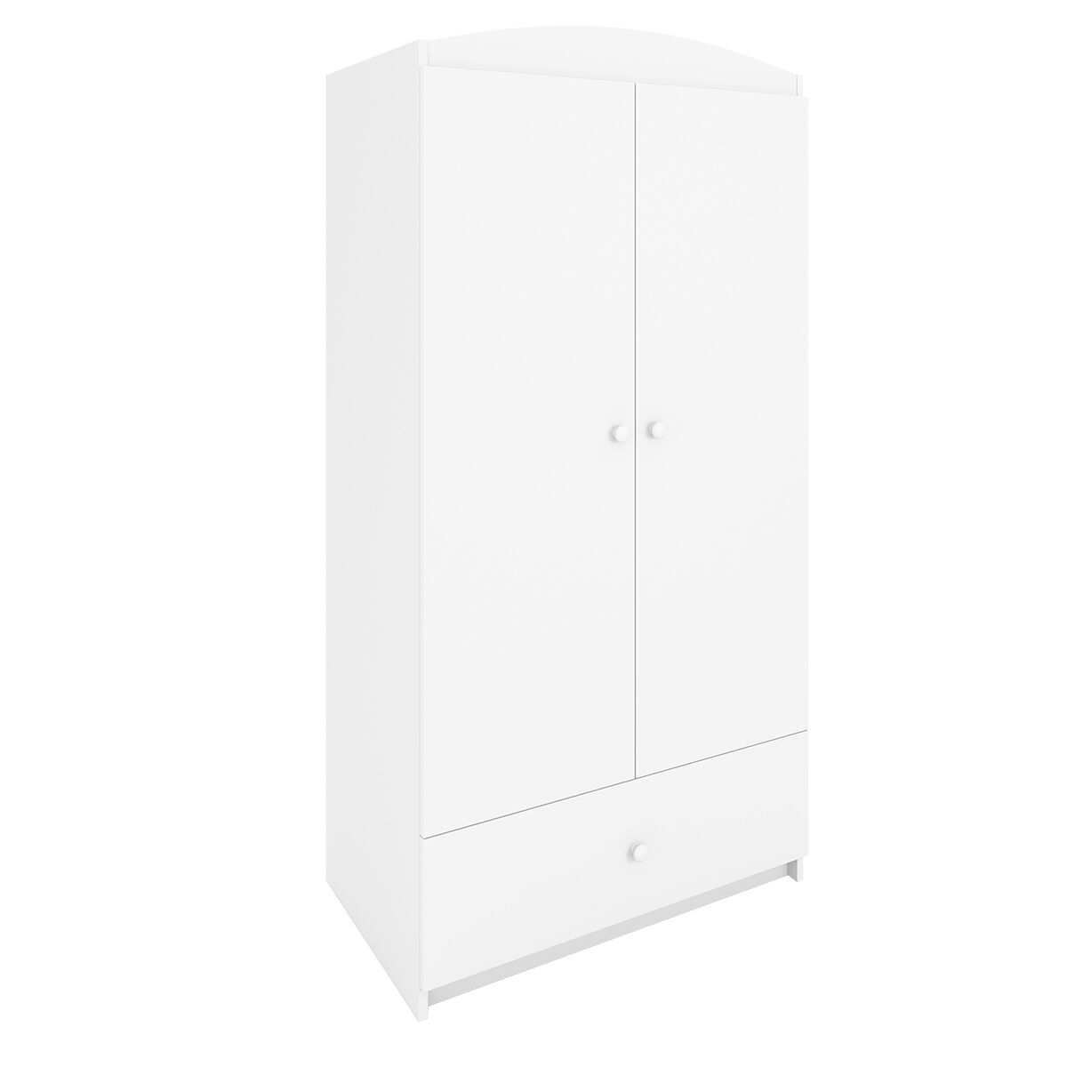 Kocot kids babydream roupeiro de 2 portas e 1 gaveta - branco