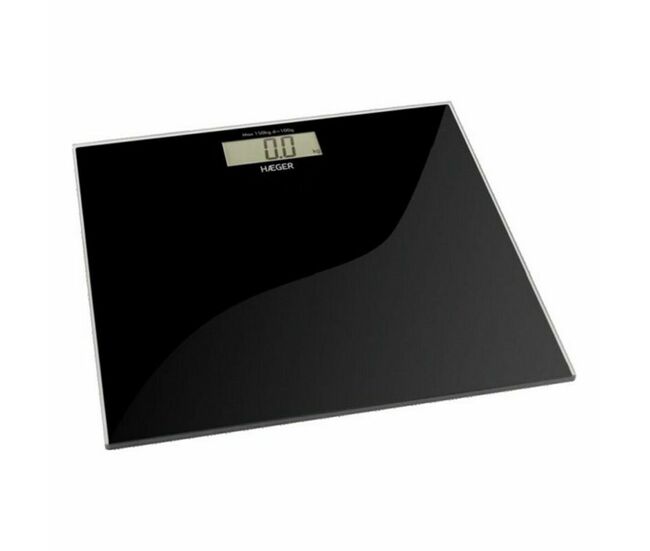 Balança digital para casa de banho haeger bs-dig.010a noir
