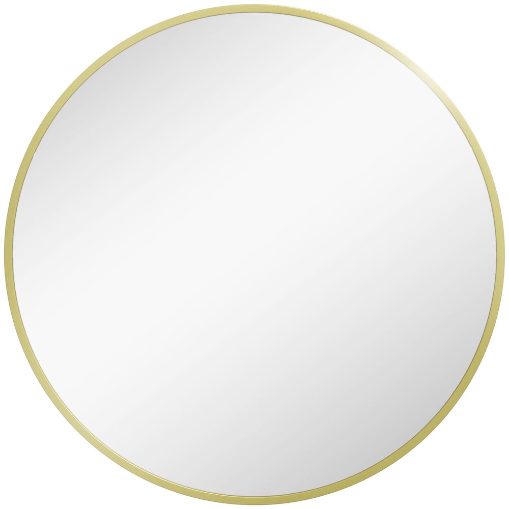 Espelho Casa de Banho Liga de alumínio, vidro HOMCOM 60x3