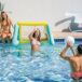 Baliza insuflável INTEX para piscina ou jardim Baliza insuflável INTEX para piscina ou jardim Laranja