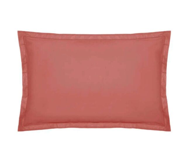 Capa de almofada de algodão rosa 50x70cm (50x70cm)