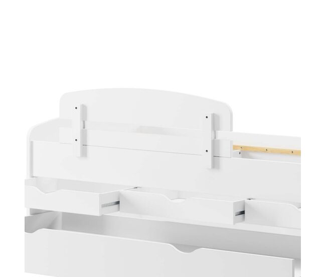 Grade protectora em aglomerado blanc 35x5x105