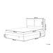 Beliani Cama MDF ISTRES 169x205 Beliani Cama MDF ISTRES 169x205 Castanho