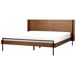 Beliani Cama MDF LIBERMONT 204x208 Beliani Cama MDF LIBERMONT 204x208 Castanho