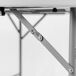 Mesa dobrável redonda efeito granito O91 121x121 Mesa dobrável redonda efeito granito O91 121x121 Branco