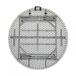 Mesa dobrável redonda efeito granito O91 121x121 Mesa dobrável redonda efeito granito O91 121x121 Branco