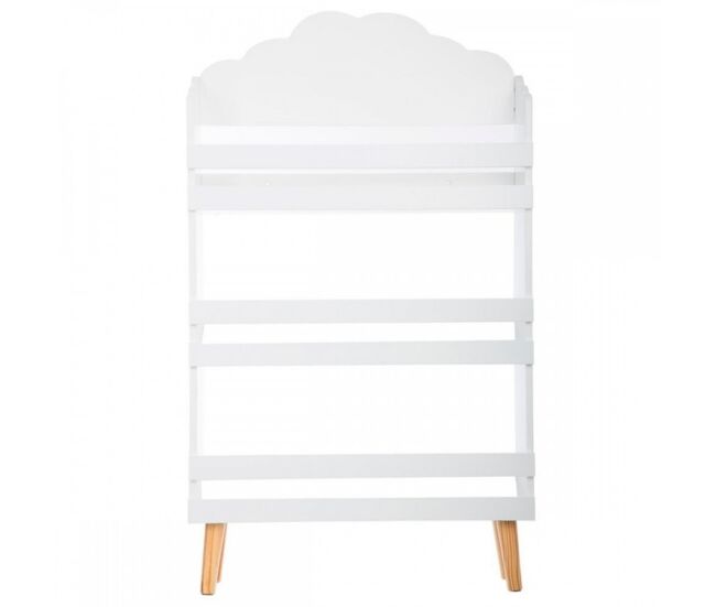 Étagère em mdf blanc 100x58x18cm