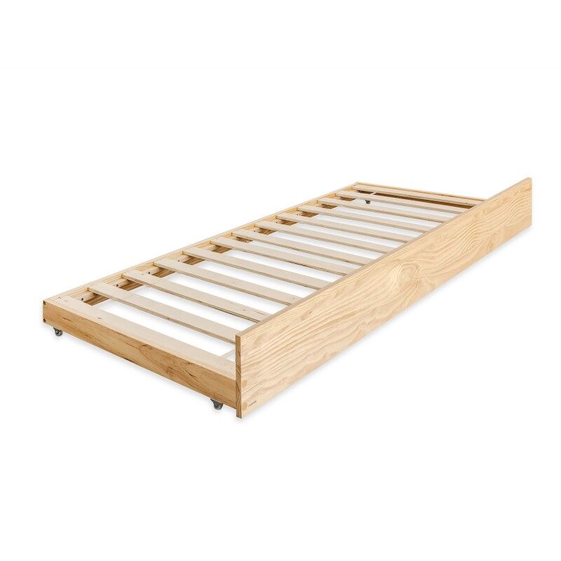 Cama de madeira de pinho 90x180 cm