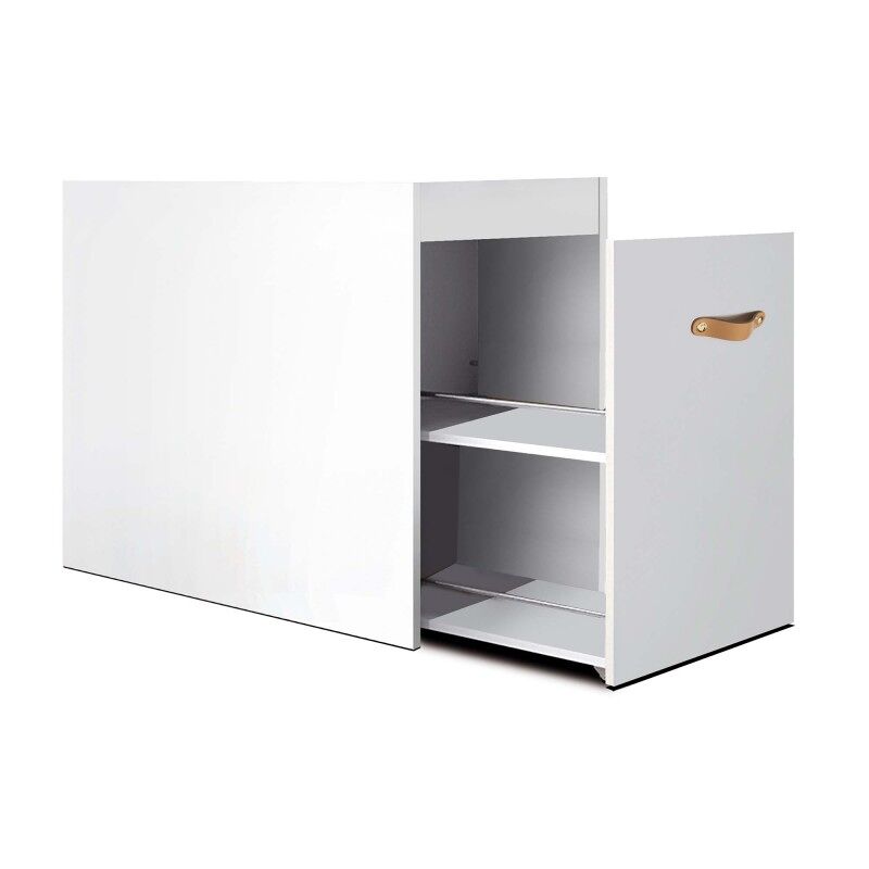 Unidade de armazenamento de sapatos aurora 74x100/115x42 cm