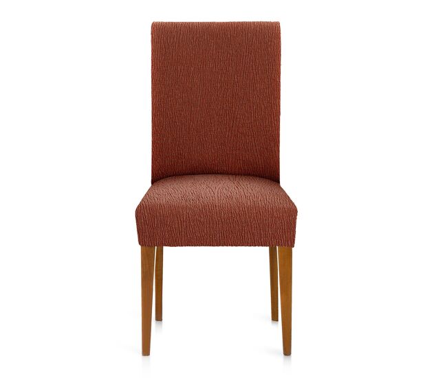 Capa para cadeira eysa troya laranja 50 x 55 x 50 cm 2 unidades