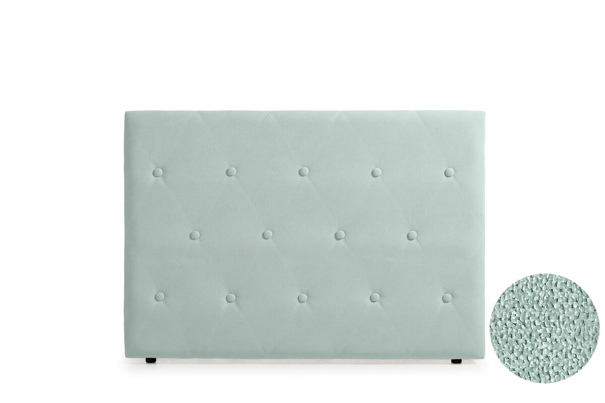 Cabeceira estofada venice aqualine 160x115x12 cm - moonia